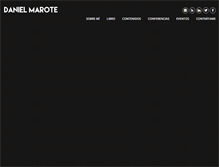 Tablet Screenshot of danielmarote.com